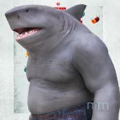 The Suicide Squad Life-Size statue 1/1 King Shark 193 cm | MUCKLE MANNEQUINS