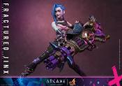 Arcane Figurine 1/6 Fractured Jinx 28cm Hot Toys