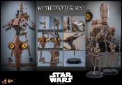 Star Wars: The Phantom Menace - Hot Toys Battle Droid & STAP MMS Movie Masterpiece Set Figurines 1/6e 32 cm