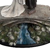 Aragorn & Arwen Statuette Résine 24cm Weta Workshop Le Seigneur des Anneaux - Roi Elessar & Reine des Elfes