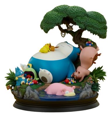 Pokémon Statue Diorama Ronflex 33cm Sideshow