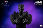 Infinity Saga figurine 1/12 DLX Black Panther 17 cm | THREEZERO