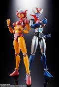 Mazinger Z figurines Diecast Soul of Chogokin GX-08R Aphrodai A vs GX-09R Minerva X 16 cm | TAMASHI NATIONS