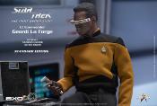 Star Trek: The Next Generation figurine 1/6 Lt. Commander Geordi La Forge (Standard Version) 28 cm | EXO-6