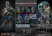 |Terminator 2 Le Jugement dernier figurine Movie Masterpiece Die-cast  Endoskeleton(Battle Damaged Version) 31 cm | HOT TOYS 