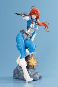 G.I. Joe Bishoujo statuette PVC 1/7 Scarlett 25th Anniversary Blue Color Ver. 23 cm | KOTOBUKIYA