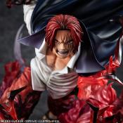 One Piece statuette PVC P.O.P. SA-MAXIMUM Leader of Red Hair Pirates Red-Haired Shanks Kamusari 25 cm | MEGAHOUSE