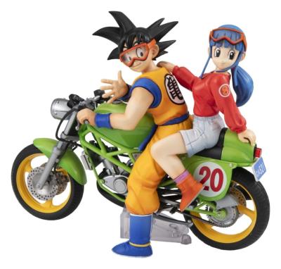 Dragon Ball Z figurine PVC Desktop Real McCoy 05 Son Goku & Chichi Limited Repeat Ver. 15 cm | Megahouse
