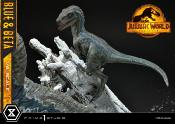 Jurassic World : Le Monde d'après statuette Legacy Museum Collection 1/6 Blue & Beta Bonus Version 41 cm | PRIME 1 STUDIO