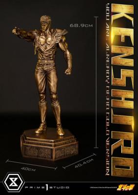 Kenshiro You Are Already Dead Gold Version 69 cm 1/4 Fist of the North Star statuette | Prime 1 Studio