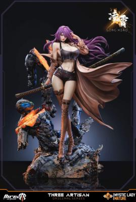 Mystic Lady Ling Xiao 1/4 Statue – Édition Limitée Résine Premium | Three Artisan Studio 
