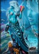 ARH ComiX statuette 1/4 Sharleze The Mermaid Blue Skin 53 cm
