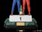 Ayrton Senna statuette 1/10 Deluxe Art Scale Alain Prost & Ayrton Senna (The Last Podium 1993) 27 cm | Iron Studios