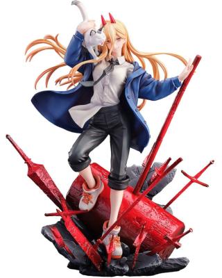 Chainsaw Man statuette 1/7 1/7 Power & Meowy 28 cm | SEGA GOODS