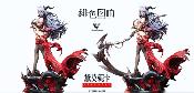 Echocalypse Trieagles Studio 1/4 Damonica Exclusive Version EX Statue Résine Premium Faucheuse Cape Mains Bonus