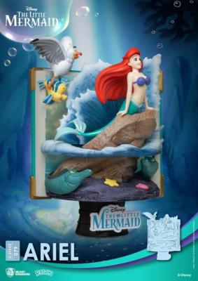Disney diorama PVC D-Stage Story Book Series Ariel New Version 15 cm |Beast Kingdom