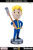 Fallout 76 série 1 pack 7 Bobble Heads Vault-Tec Vault Boys 13 cm