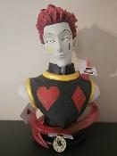 Hisoka 1/1 Buste Life Size Hunter X Hunter statue | Taka Corp.