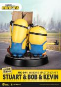 Les Minions statuette Master Stuart & Bob & Kevin 35 cm | Beast Kingdom