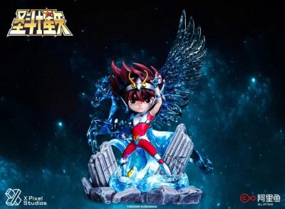 Seiya EXCLUSIVE version SD Scale Saint Seiya Statue | X PIXEL STUDIOS