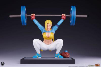 Street Fighter statuette Premier Series 1/4 Cammy: Powerlifting Alpha 41 cm | PCS