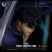 Tsume Art Sung Jinwoo Ikigai 1/6 Statue 44cm Solo Leveling Monarque des Ombres Chasseur Dagues Polyresine