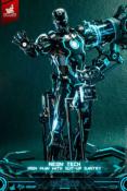 Iron Man 2 figurine 1/6 Neon Tech Iron Man with Suit-Up Gantry 32 cm | HOT TOYS
