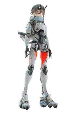 Shojo-Hatsudoki figurine Hagane Works Diecast / PVC figurine Motored Cyborg Runner SSX_155 Mandarin Surf 17 cm | Good Smile Company