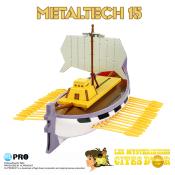 Les Mystérieuses Cités d'Or réplique die-cast Metaltech 15 Solaris Boîte FR HL Pro 21 cm