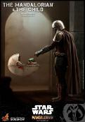 Star Wars The Mandalorian Pack 2 Figurines 1/6 The Mandalorian et The Child Deluxe 30cm Hot Toys