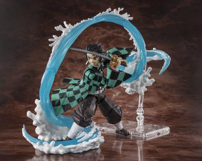 Demon Slayer Kimetsu no Yaiba accessoires SH Figuarts Tanjiro Kamado et Giyu Tomioka Water Breathing Option Parts Set | Bandai Tamashii Nations