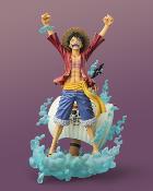 Bandai Tamashii Figuarts Zero STARTUNE Monkey D. Luffy Setting Out for the New World One Piece - 25 cm