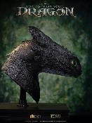 Dragons How to Train Your Dragon Toothless Krokmou Life Size Buste 66cm Furie Nocturne Elite Creature Collectibles Ed Limitée 200ex