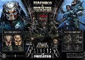 Aliens vs Predator Comic UPM Machiko & Broken Tusk Predator DX Bonus Version Statue 1/4 84cm Prime 1 Studio