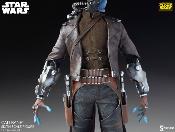 Star Wars The Clone Wars Cad Bane Figurine 1/6 32cm Sideshow Articulée Duros Chasseur de Primes
