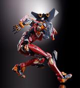Neon Genesis Evangelion figurine Diecast Metal Build Eva Production Model-02 30th with the Spear of Cassius 22 cm | BANDAI