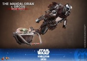 Star Wars: The Mandalorian & Grogu Movie Masterpiece figurine 1/6 The Mandalorian and Grogu (Deluxe Version) 31 cm I Hot Toys 