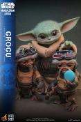 Star Wars: The Mandalorian & Grogu figurine taille rÃ©elle Grogu 38 cm | HOT TOYS