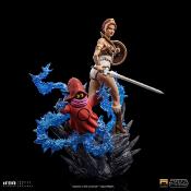 Masters of the Universe statuette 1/10 Deluxe Art Scale Teela & Orko 25 cm | IRON STUDIOS 