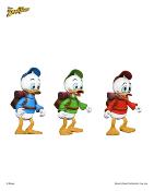 DuckTales Ultimate figurines Huey Dewey Louie Riri Fifi Loulou La Bande ÃƒÂ  Picsou 18 cm | NECA
