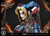 Dark Nights: Metal statuette Museum Masterline Series 1/3 Harley Quinn Who Laughs Concept Design by Caelos D`anda Deluxe Version 78 cm | PRIME 1 STUDIO