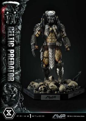 The Alien vs. Predator statuette Museum Masterline Series 1/3 Celtic Predator Bonus Ver. 95 cm | PRIME 1 STUDIO