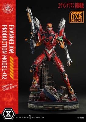 Rebuild of Evangelion statuette Ultimate Diorama Masterline Series Evangelion Production Model-02 (Concept By Josh Nizzi) 73 cm | Prime 1 Studio