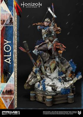 Horizon Zero Dawn statuette 1/4 Aloy Shield Weaver Armor Set 70 cm | Prime 1 Studio