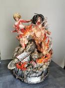The Female Titan vs Attack On Titan Collect Statue - Shingeki no Kyojin | Jimei Palace 