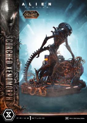 Alien: Romulus statuette Museum Masterline XL 1/3 Scorched Xenomorph Deluxe Version 98 cm | PRIME 1 STUDIO