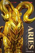 Ariès Cloth libra Gold Saint Statue Totem Saint Seiya | Zodiakos Studio