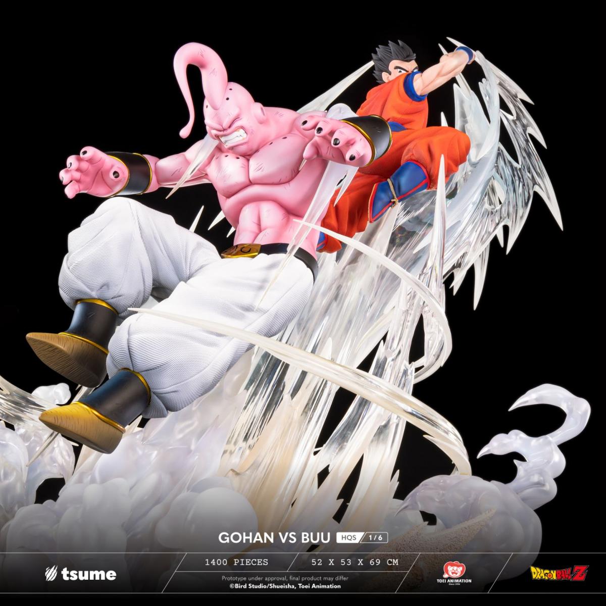 Kyodai et Aniki - Gohan vs Buu 1/6 HQS Dragon Ball Z Statue