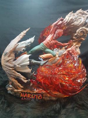 Gai (Guy) VS Uchiha Madara 50 cm Naruto statuette 1/6 Might | Infinity Studio