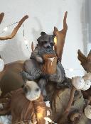 EinStudio × Entei Ryu Forest Friends 林中之友 Statue Murale 58 cm LED — Dépôt-vente